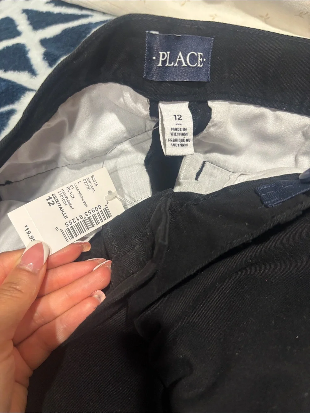 The Children's Place Black Casual Kids Pants